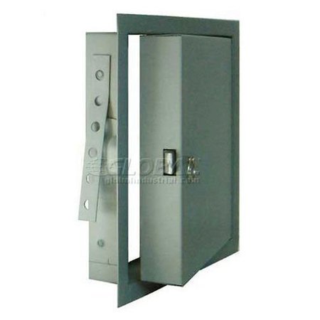 JL INDUSTRIES / ACTIVAR Fire-Rated & Insulated Metal Access Panel, 8Wx8H, Gray FD-0808UW